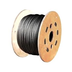 Wire Rope - 6mm G1770 7X19 (2.35T MBL) 520m Reel | Rope