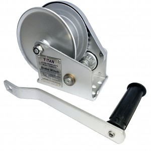 Hand Winch Dacromet - Auto Brake Type | Winch - Lifting | BHW Titan Auto Stainless 