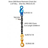 2.0T G80 Revex Restraint Chain Set  | Lifting Sets G80 & G100