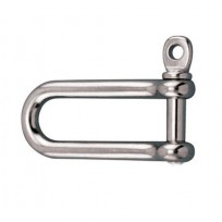 Shackle - SS316 Long Dee c/w Captive Pin | Shackles, Karabiners, Locking Pins